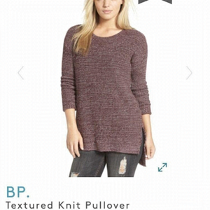 Nwt- Bp Textured Scoop Sweater (Size: Small)
